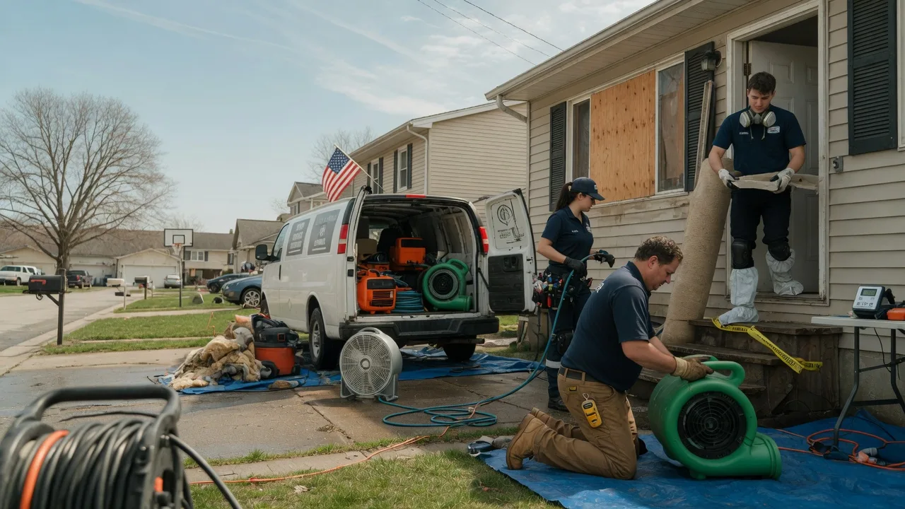Water Damage Restoration in Reydell, AR near me